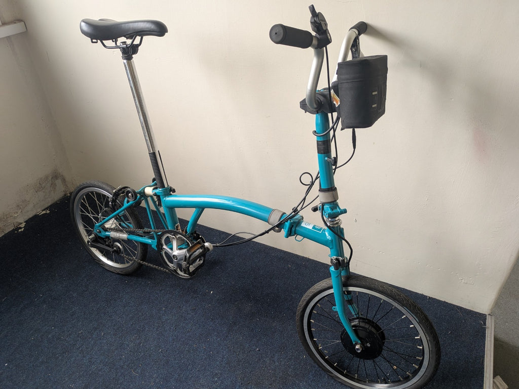 Brompton B75 With Swytch Pro Gen 2 Kit Both 2021. Needs Maintenance And Fixing