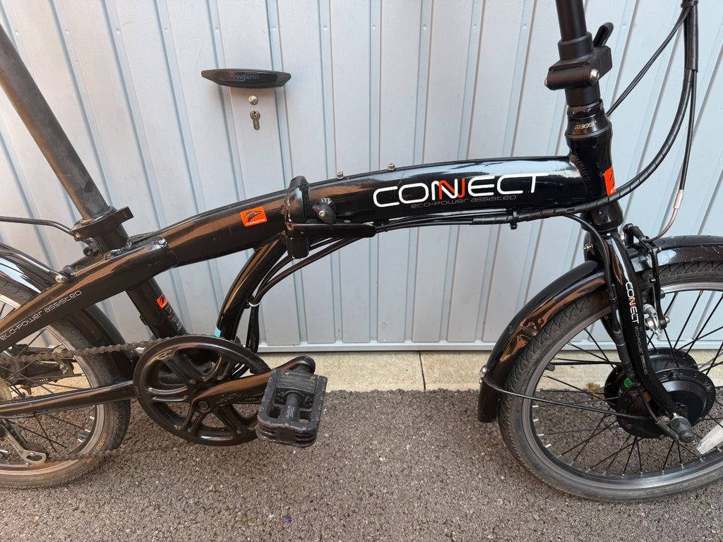 Unisex Mens Womens Black Aluminium Coyote Folding Bike - Spares Repair