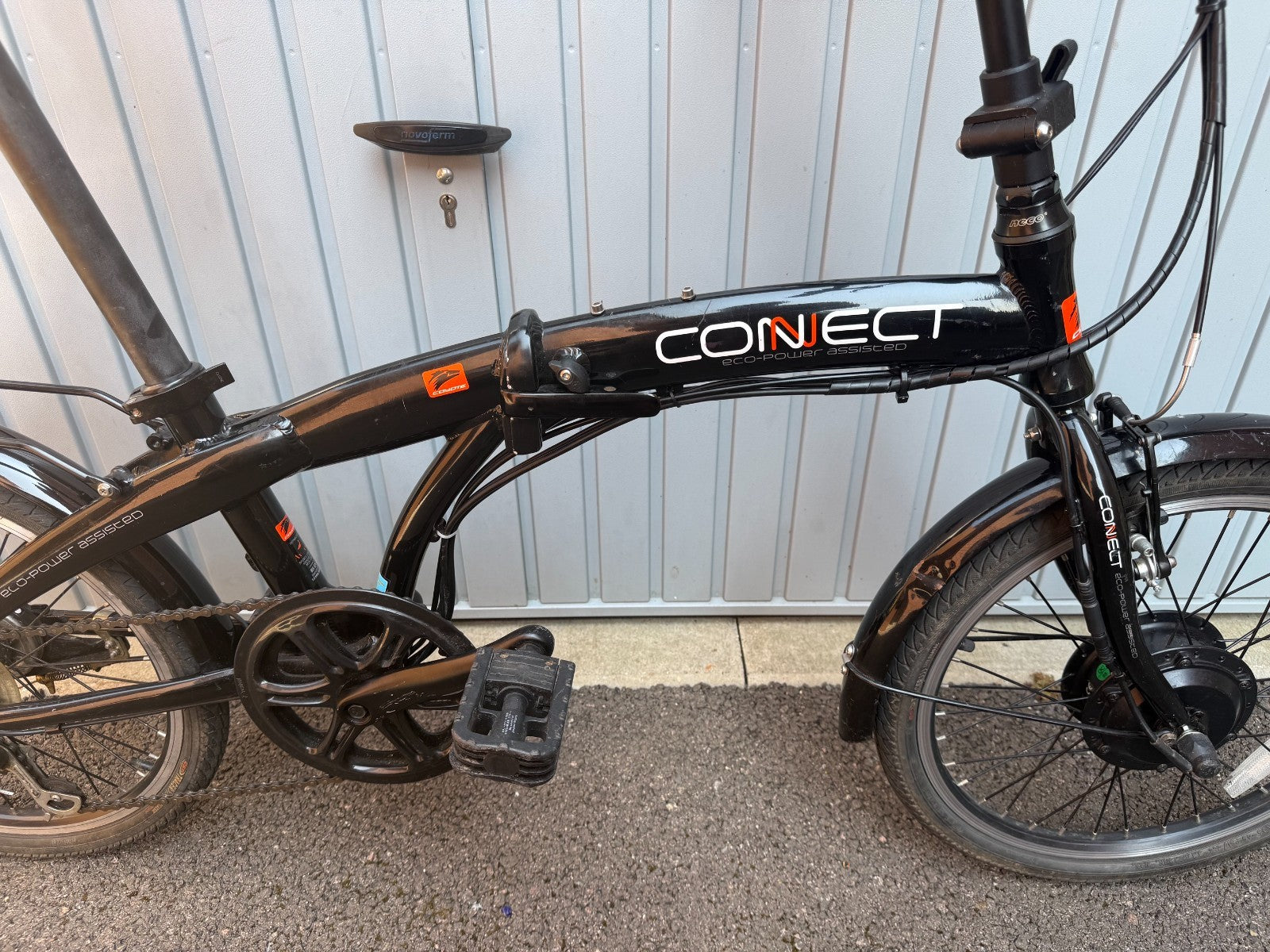 Unisex Mens Womens Black Aluminium Coyote Folding Bike - Spares Repair