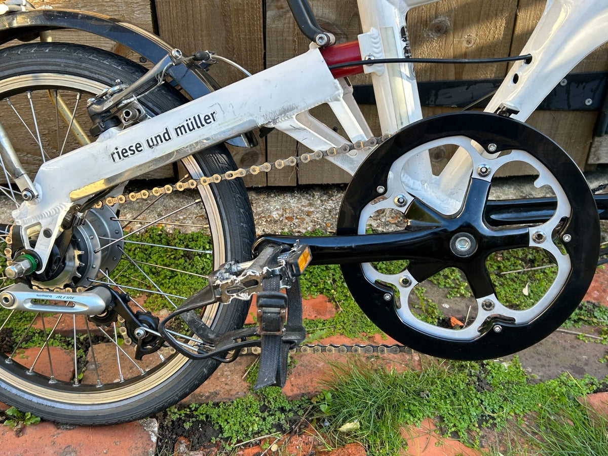 Birdy City mk2 folding bicycle - 8 speed shimano nexus hub gears. Great commuter