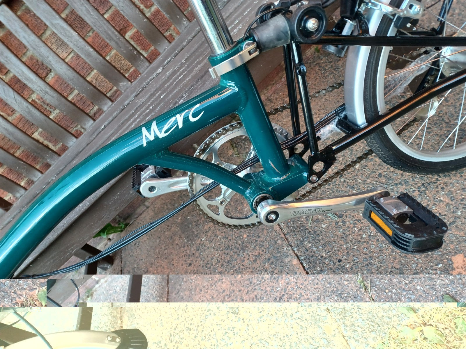 MERC 3 SPEED FOLDING LIGHTWEIGHT BIKE /  BICYCLE NEW UK SELLER FREE POSTAGE