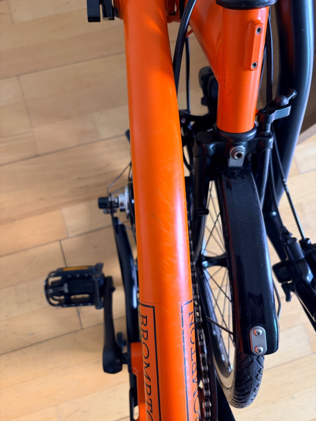 Brompton Folding Bike C Line 6 Speed - Excellent Condition