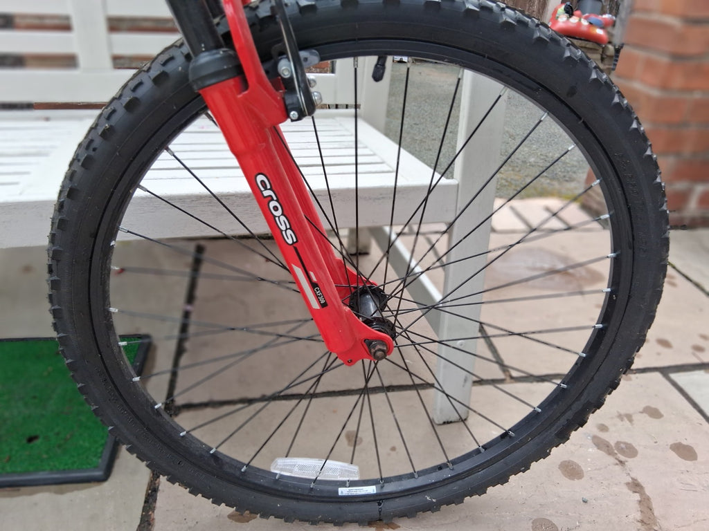 Cross CXF300 Folding Mountain Bike 26" Red