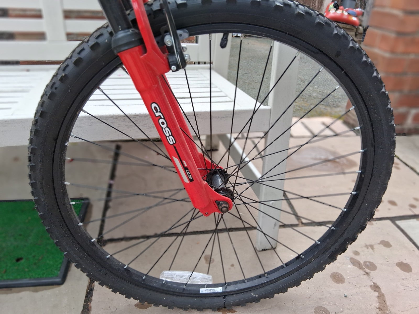 Cross CXF300 Folding Mountain Bike 26" Red
