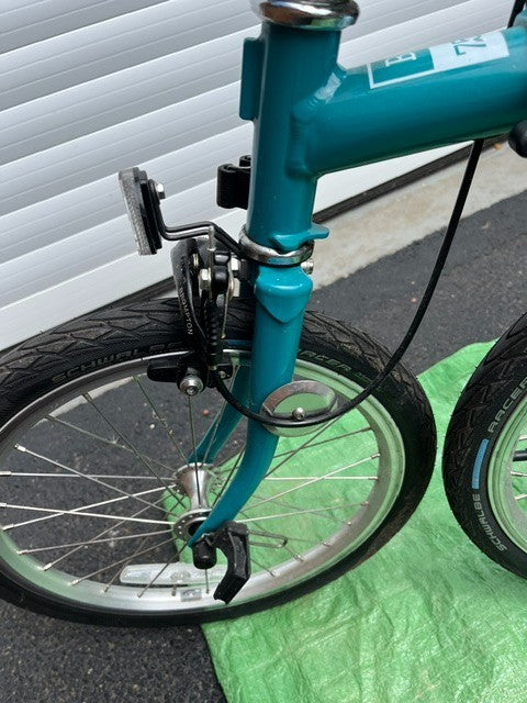 Brompton B75 16" Folding Bike - Blue