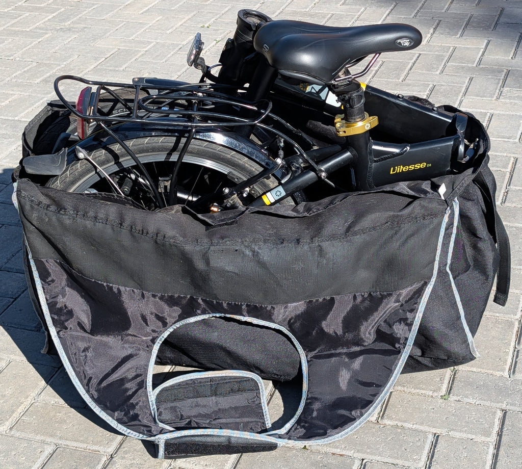 Dahon Vitesse D8 Folding Bike 20" 8 Speed Rack Mudguards + Dahon Bag