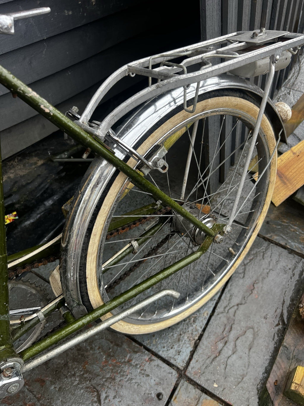 Stowaway Rayleigh Folding Bicycle Vintage Retro Bike 1980s Good Condition VGC
