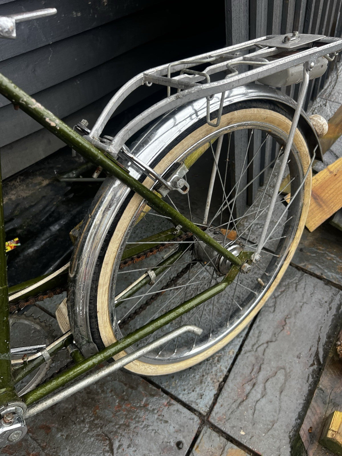 Stowaway Rayleigh Folding Bicycle Vintage Retro Bike 1980s Good Condition VGC