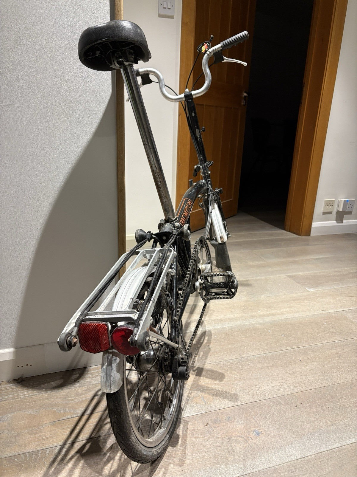 Brompton Folding Bike 3-Speed, Black