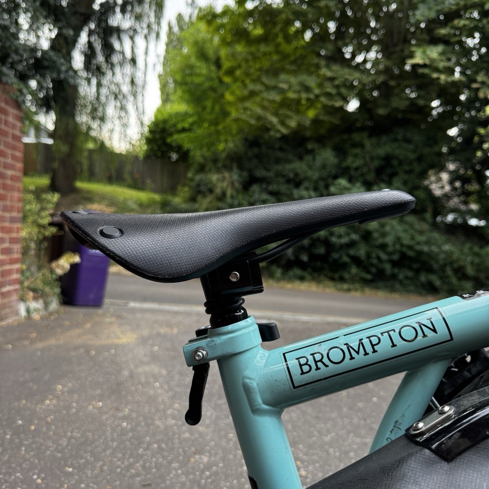 Brompton C Line Explore 6 Speed Light Blue Excellent Condition