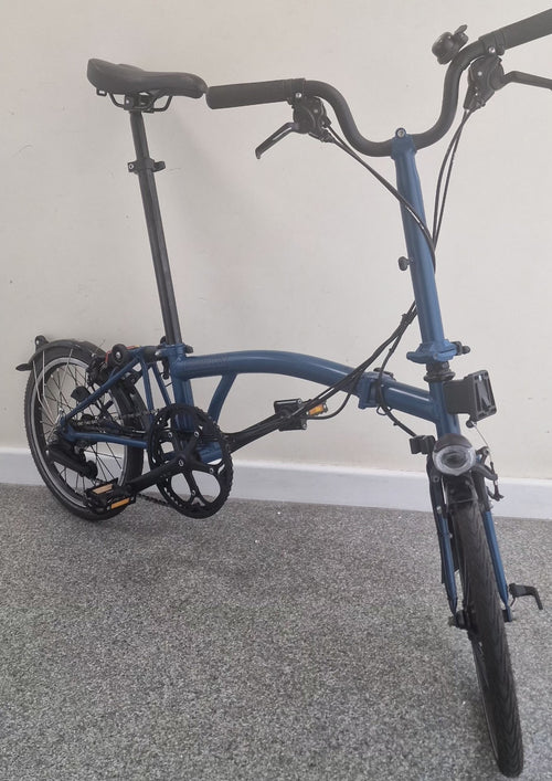 2024 BROMPTON OCEAN Blue C Line 6 Spd fold bike Free UK & Low Co$t WORLD📦🛩 🌎