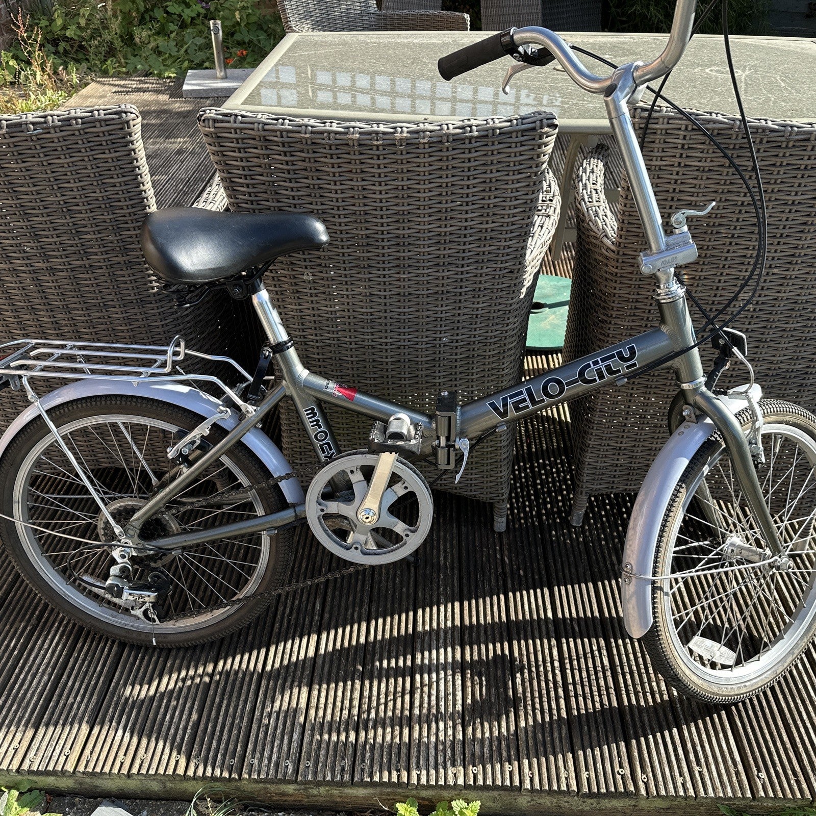 Folding City Bike Bronx Velo City 20 Inch Wheels Shimano 6 Gears Shimano