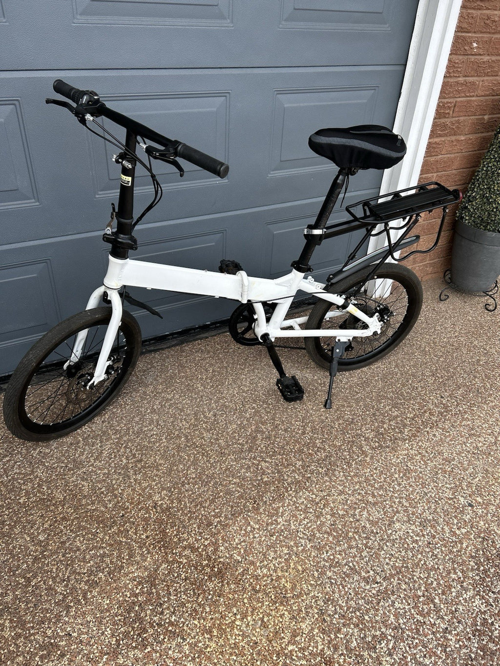 20inch Folding Bike Adjustable 6 Speed Adults Bicycle Alloy Foldable City Bike