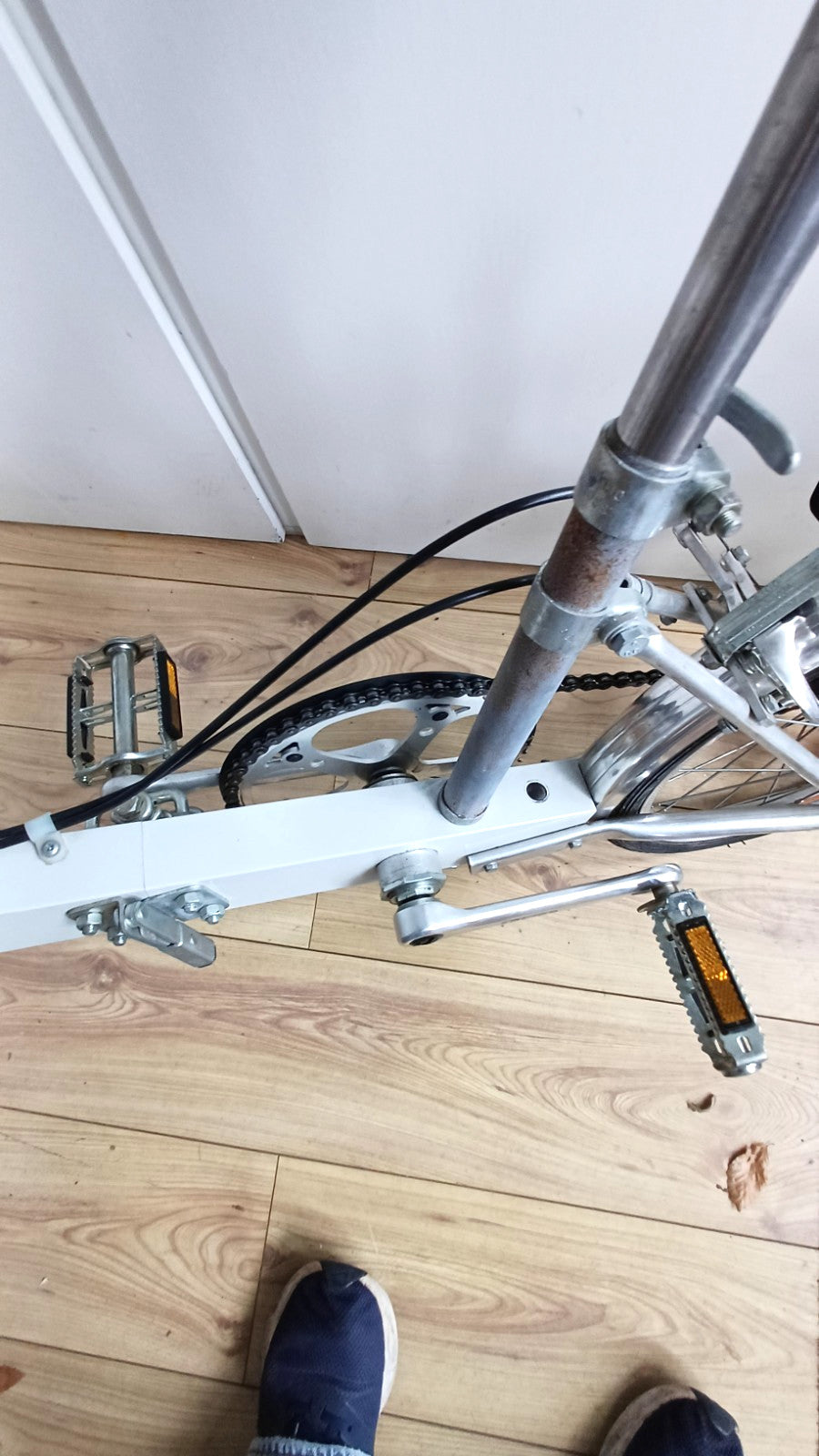 Vintage Bickerton Classic Folding Bike With Original Carrying Bag- Collectible
