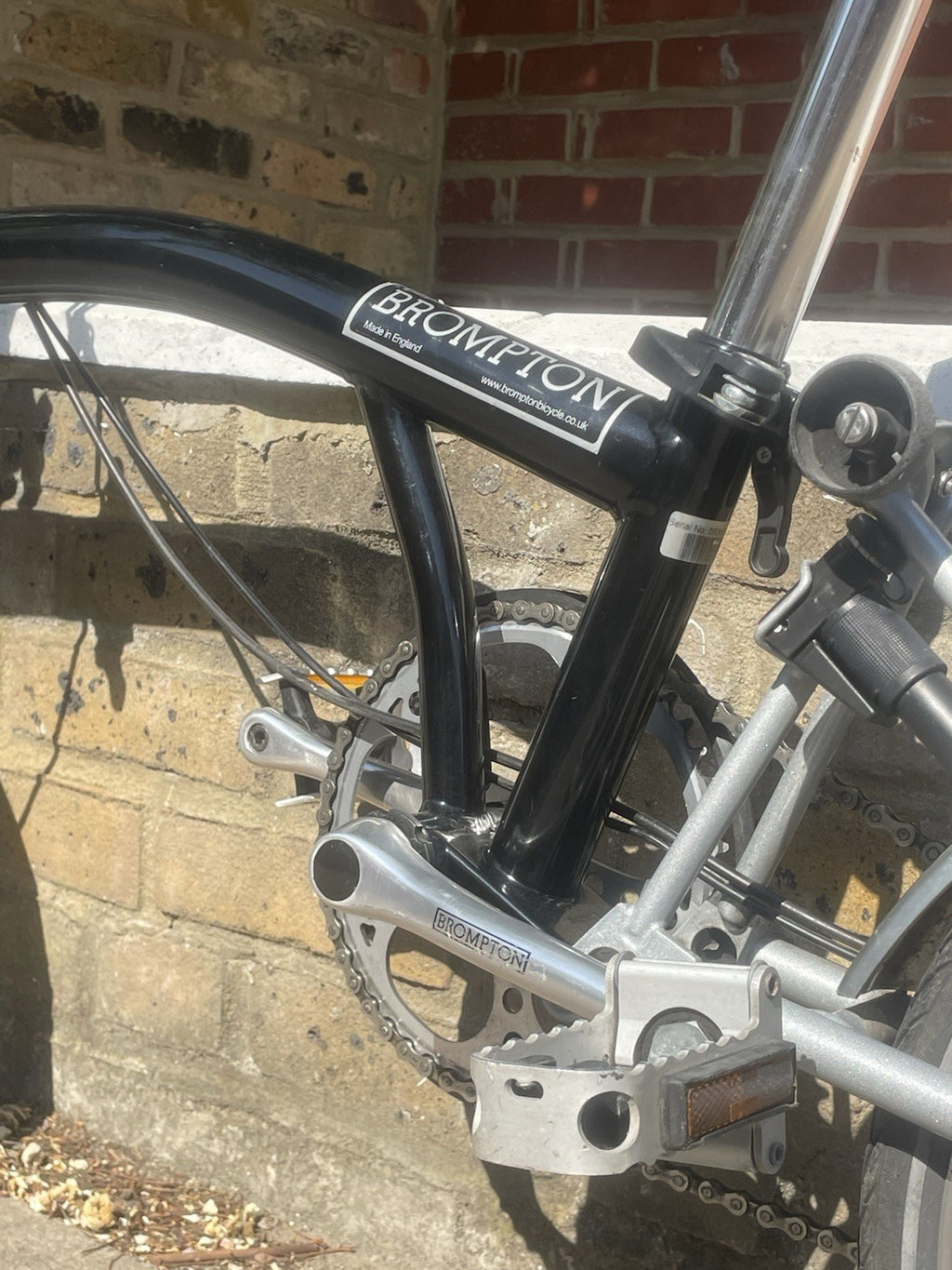 Brompton S3L Folding Bike - Black