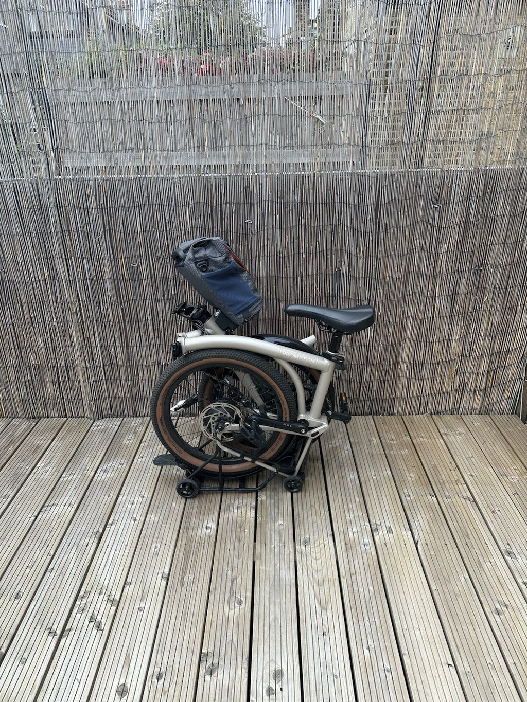 Brompton G Line 4 Speed Trail dust White Medium