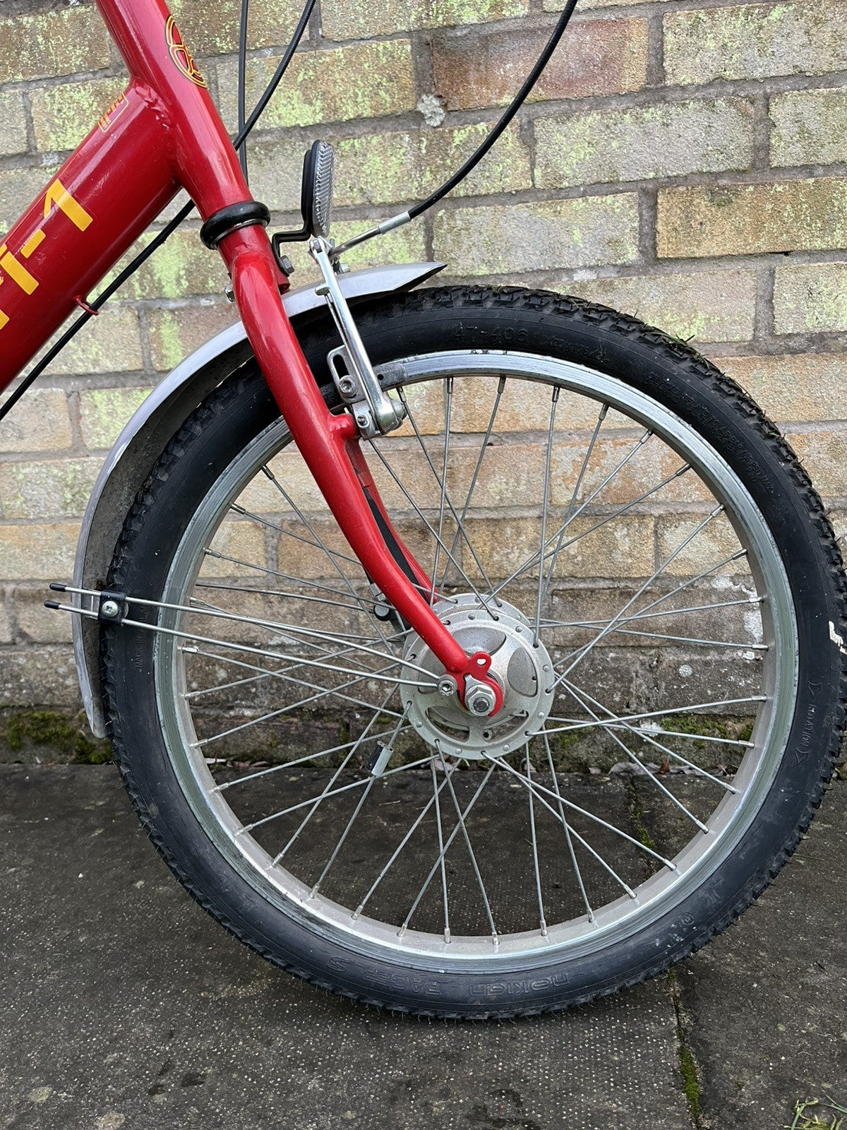 Adult Folding Pashley  Tricycle Tri-1 Red 17" frame, good condition
