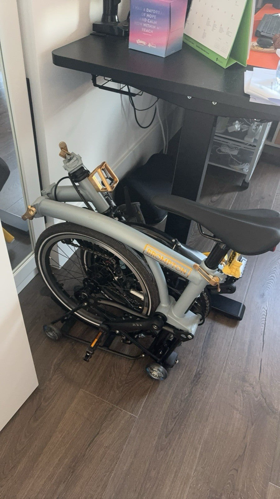 Brompton P Line M4R Lunar Ice *Accessories not included*