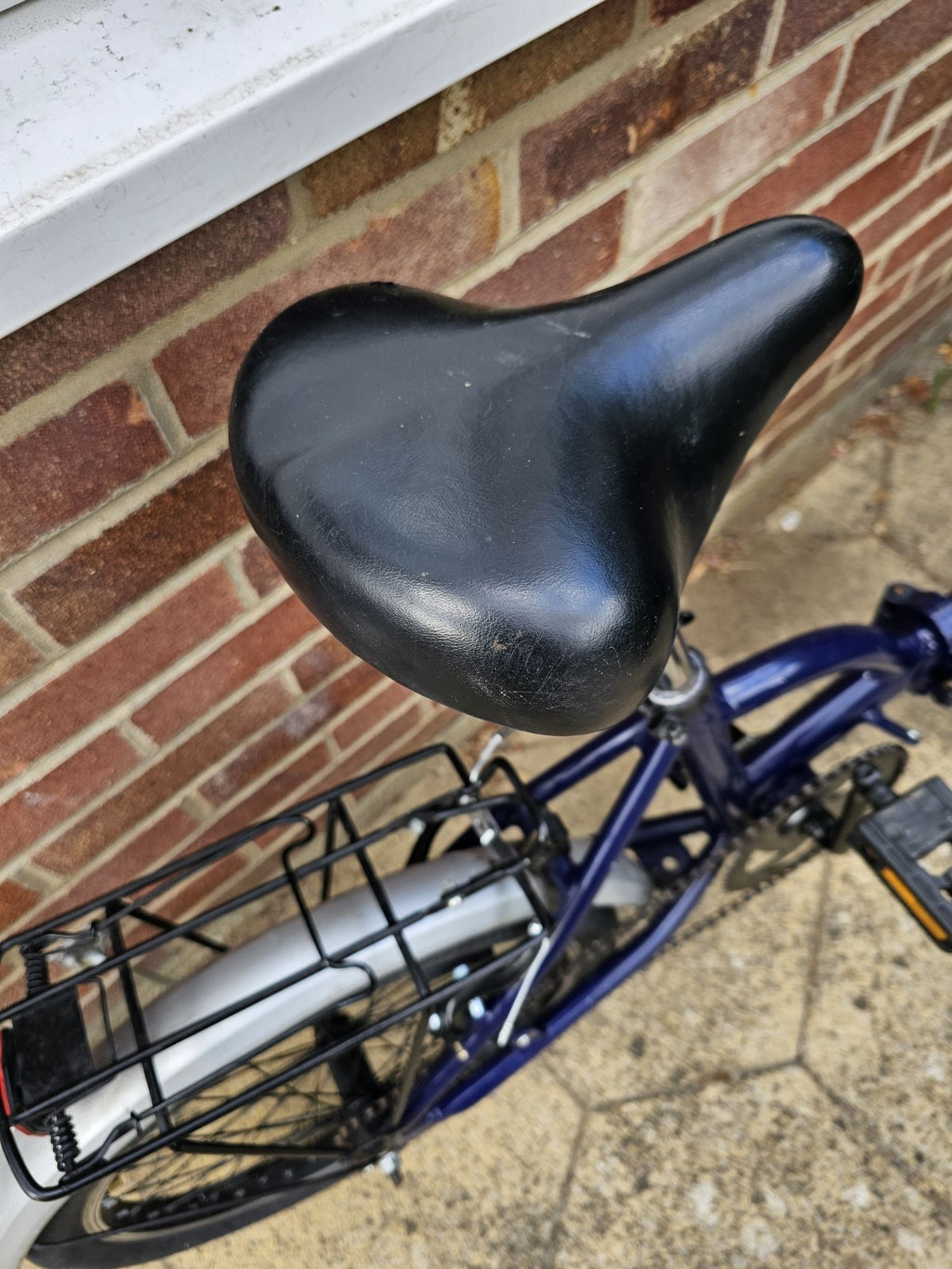Apollo Folding Bike Blue 20" Wheel, Single Speed Folding Bicycle Commuter Adult