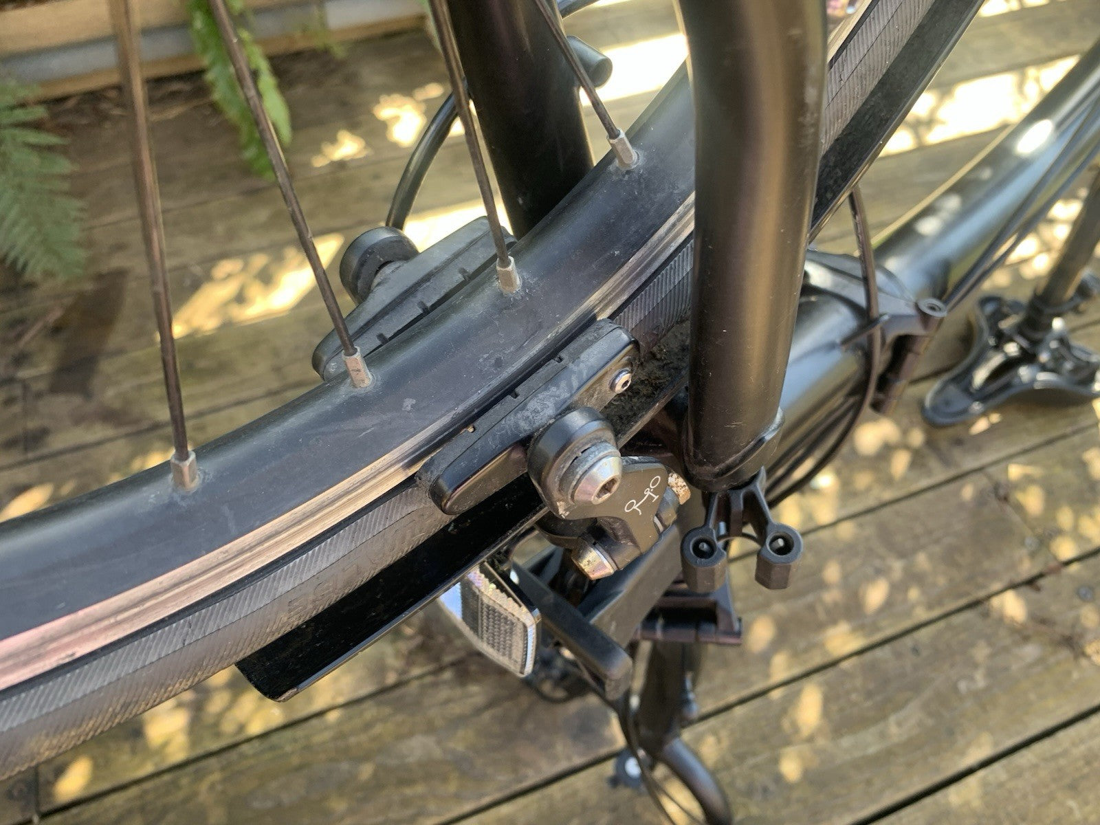 Brompton M6L, C-line, Folding 6 Speed, Bike Matt Black (2017), + Accessories