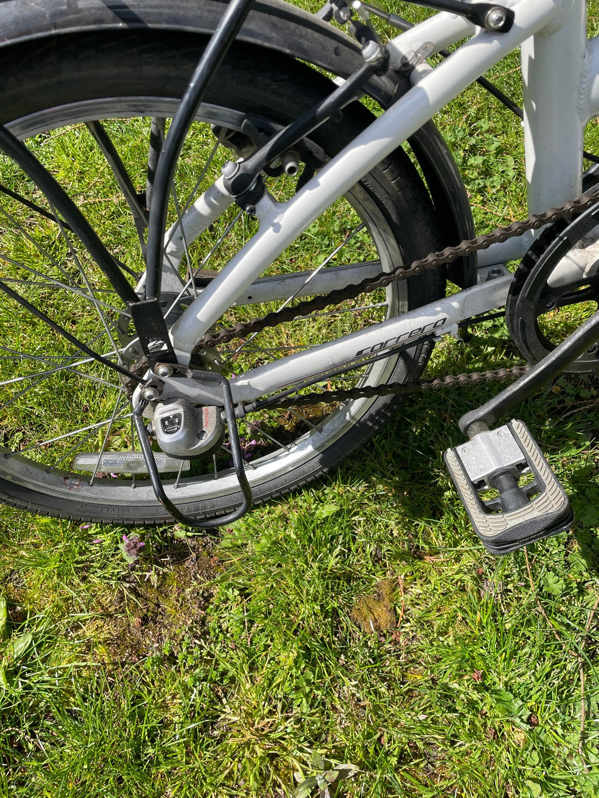 CARRERA Transit Folding 3 Speed NEXUS Hub Gears Bike