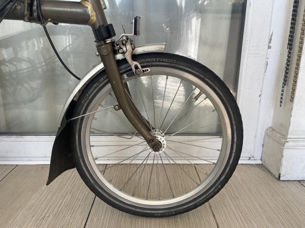 Brompton S6R Raw Lacquer Folding Bike SERVICED CONDITION ✅ FREE&FAST DELIVERY🚚
