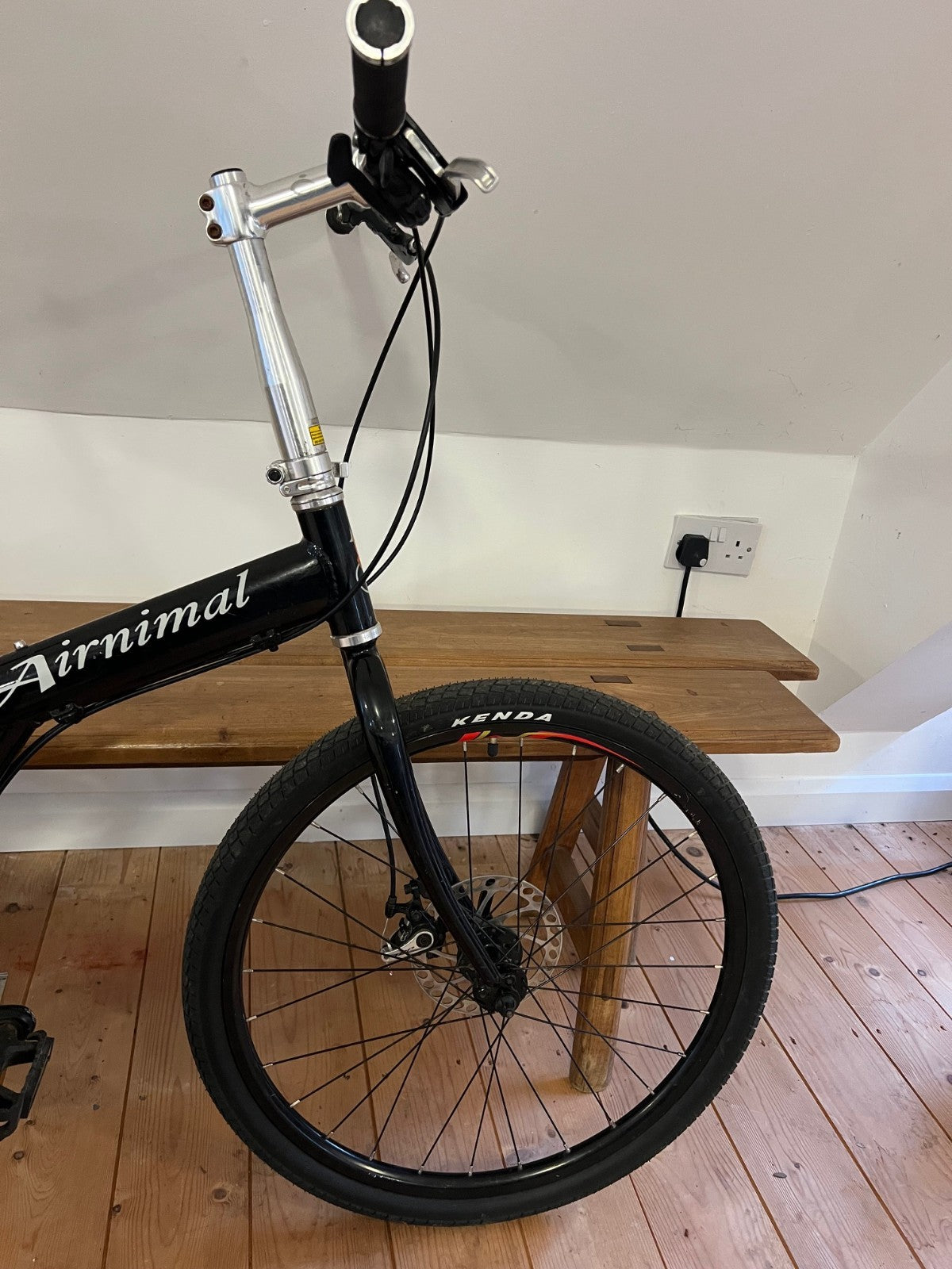 Airnimal Joey folding disc commuter bike Brompton slayer! Upgraded