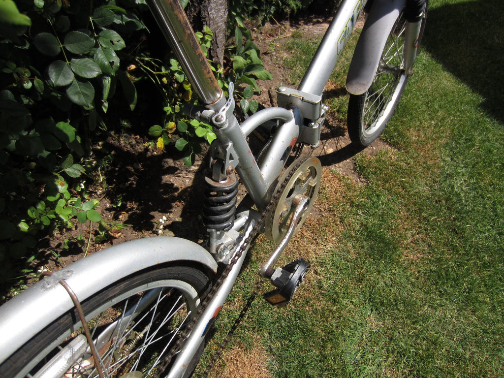 SAFARI FOLD UP BIKE UNISEX FULL SUSPENSION 7 SPEED 20' FOLDING BICYCLE BARGAIN
