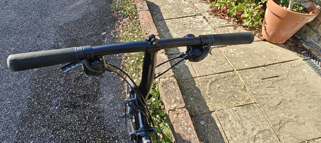 Brompton C-Line Explore 6 Speed - Excellent - Flat & Med Bars + Bag & Tools!