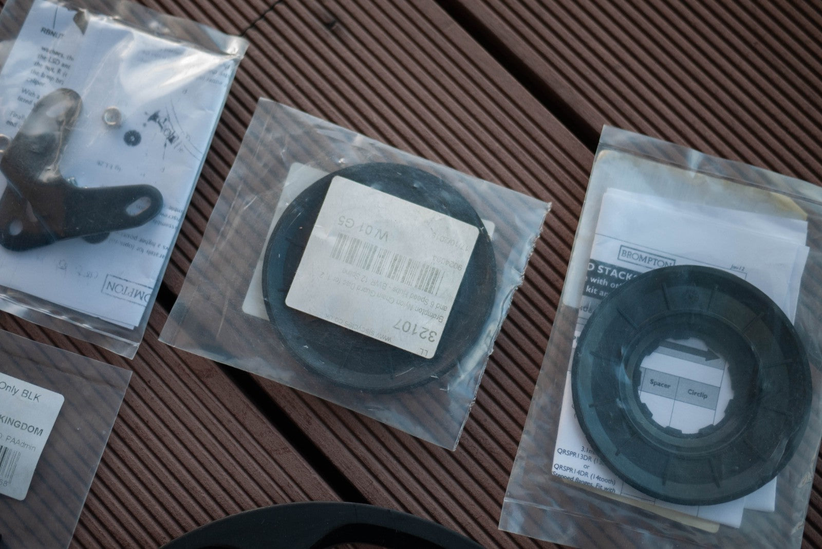 Brompton T line C line A line Stem Bolt Chain Guard Headset Rear Lamp Bracket