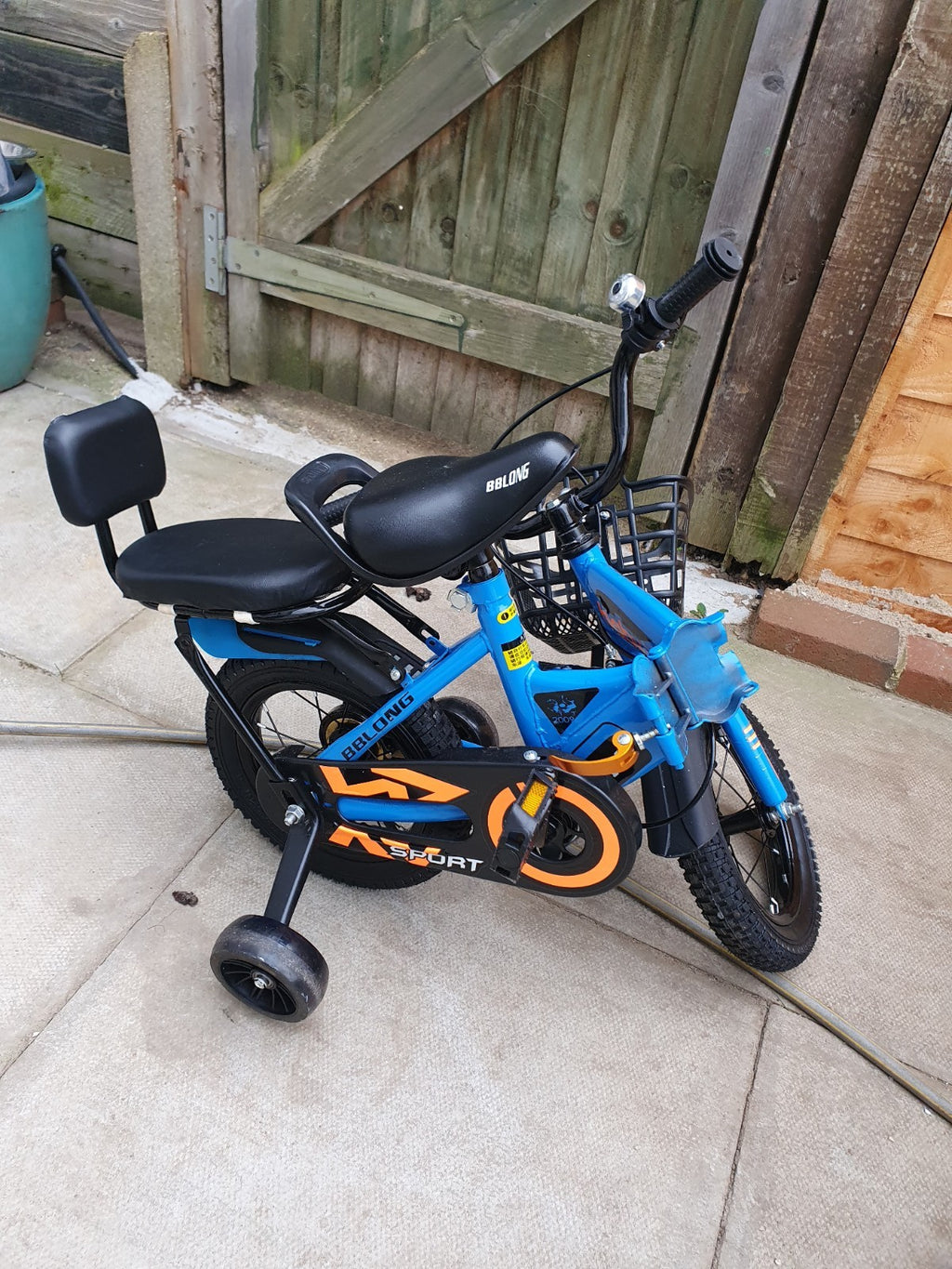 12inch Kids Bike Bicycle Children Boys Foldable Cycle Removable Stabiliser