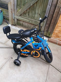 12inch Kids Bike Bicycle Children Boys Foldable Cycle Removable Stabiliser