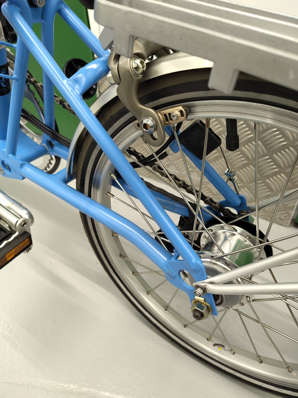 Brompton C Line Explore M6R rack mudguards six gears medium Only test ridden