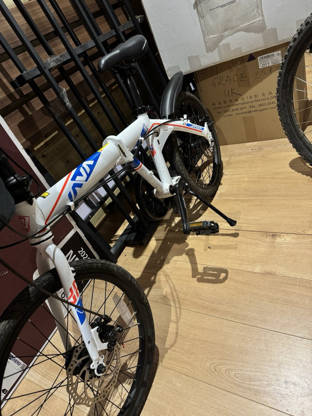 Java X2 Foldable Bike Bicycle Shimano 16 Wheel Alloy Frame Great Condition