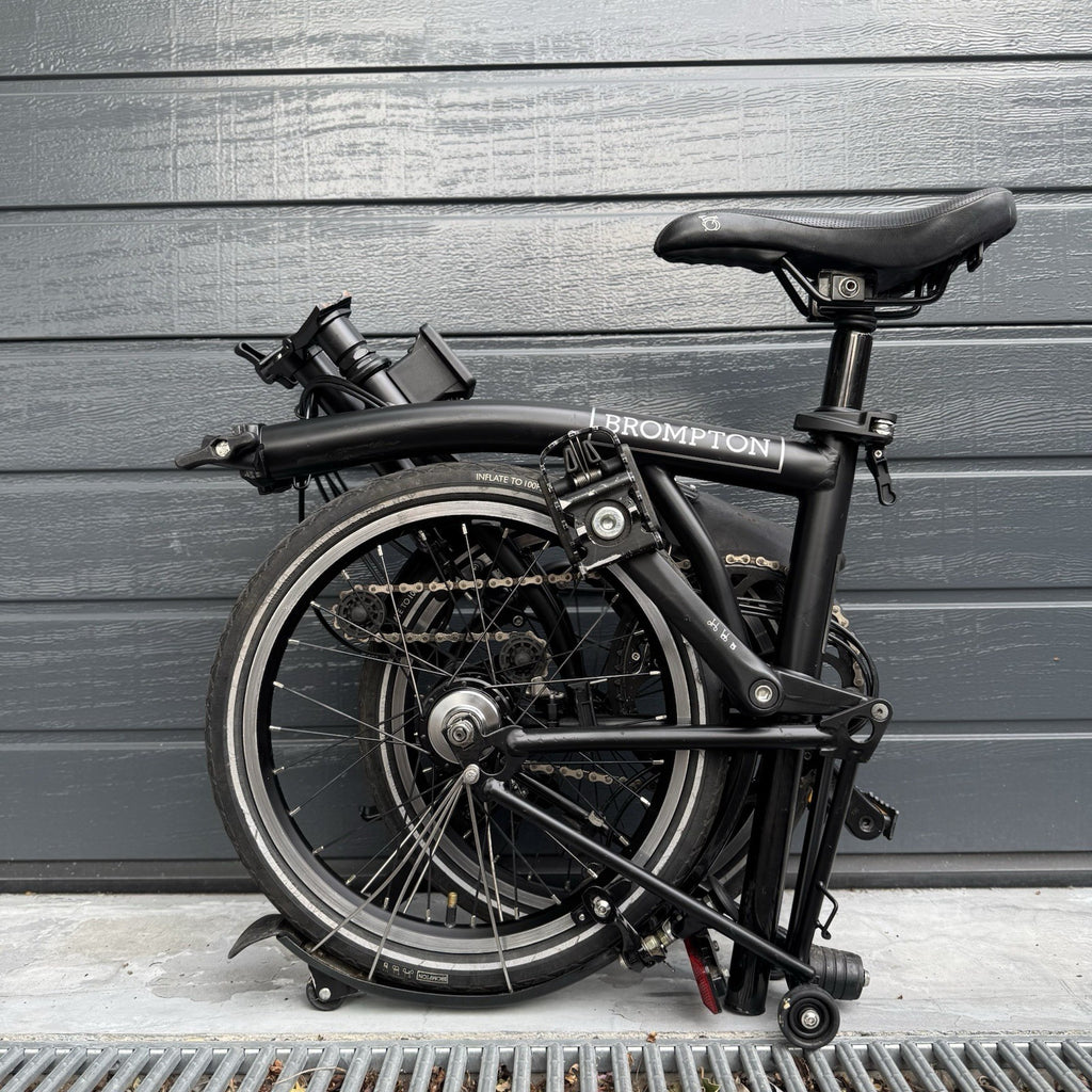 Brompton H6L 6 speed Black Edition with Extended Seatpost FAST FREE DELIVERY