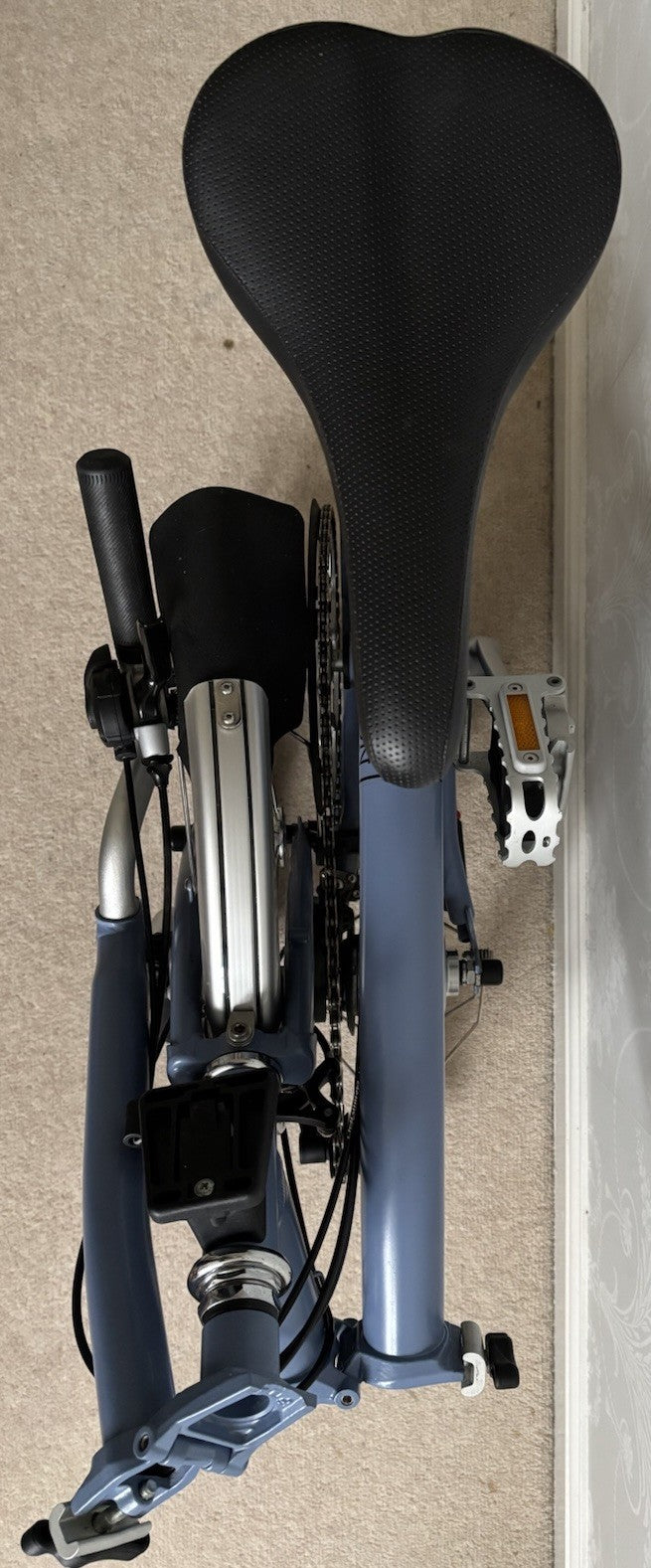 Brompton C Line 6 Speed H6L Folding bicycle in Cloud Blue - Test Ridden Only