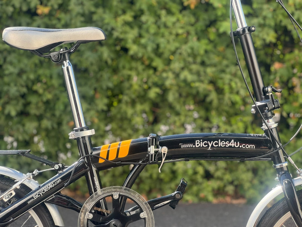 Unisex Folding Bike Black Good Condition