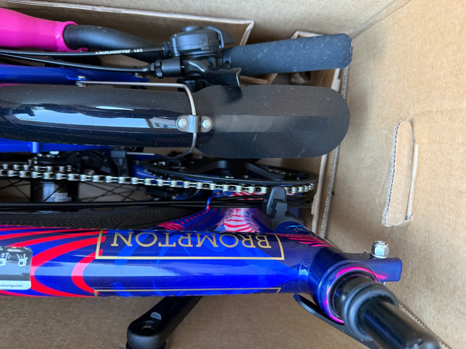BRAND NEW Brompton P Line - 12 speed - Team GB Olympic Special Edition