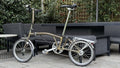 Brompton Gold Lacquer Limited Edition Bike - 6-Speed 2014 Fully upgraded
