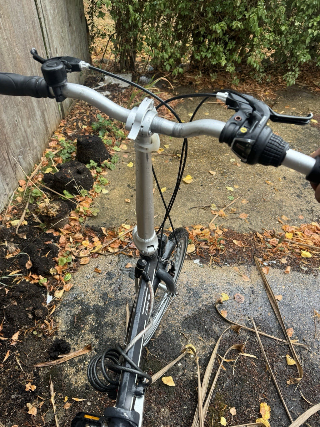 Orus folding bike used with extras pic up only very good condition, ready to use