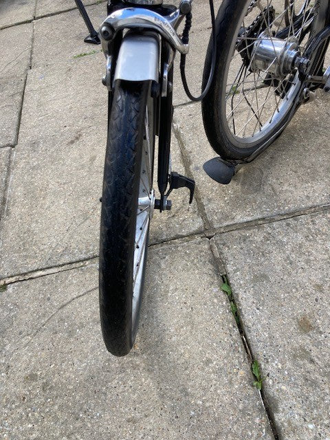 Brompton folding bike 3 speed M3L - black