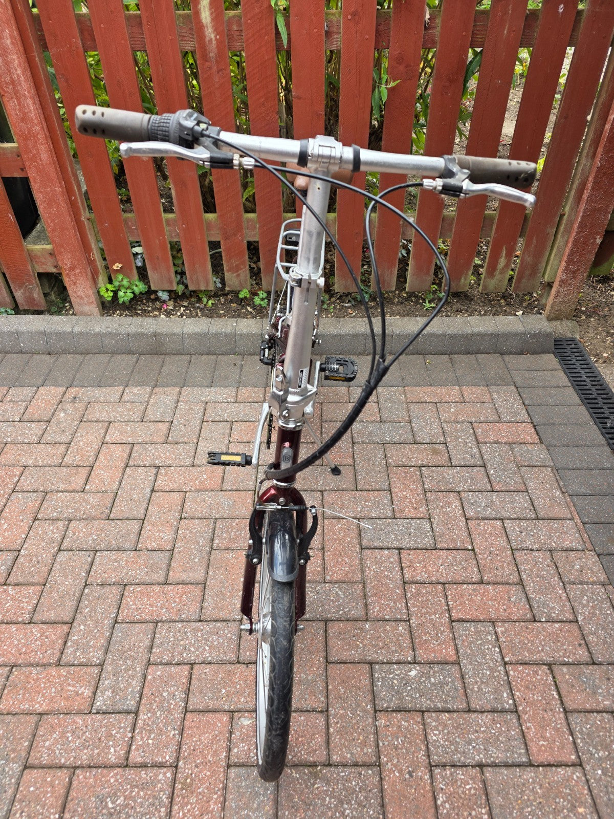 bickerton junction 1707 folding bike used