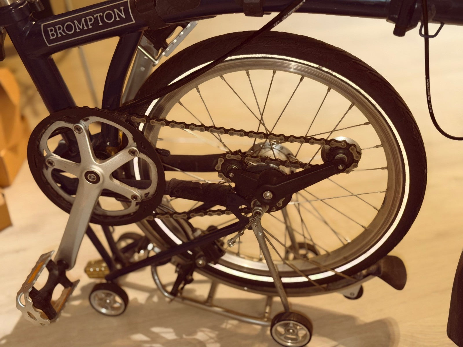 Brompton M3L C Line - Tempest Blue - Excellent Condition + £300 Upgrades