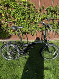 Dahon Folding Bike 20in Black/Green V-Brakes Rear Rack Mudguards
