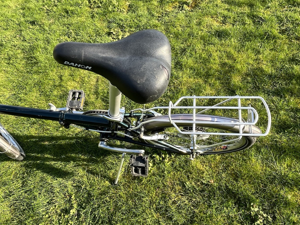 Dahon Broadwalk 6, Green and silver Colour With Rear Carrier.