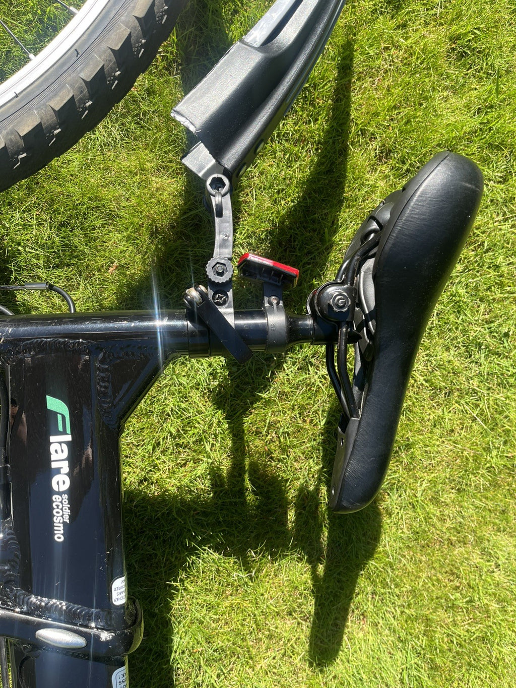 FOLDING Mountain Bike Ecosmo of 26" Wheel 21 Speed Shimano FANTASTIC CONDITION
