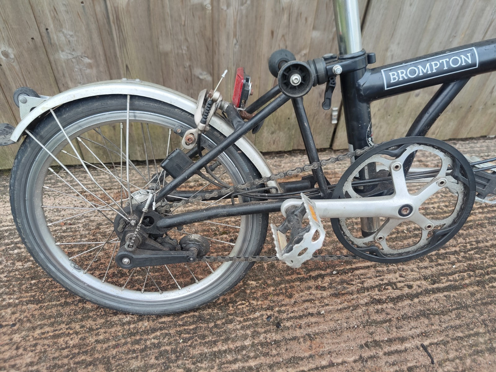 Brompton M3L Folding Bike 3-Speed, Black. 2014 Overall Good Condition