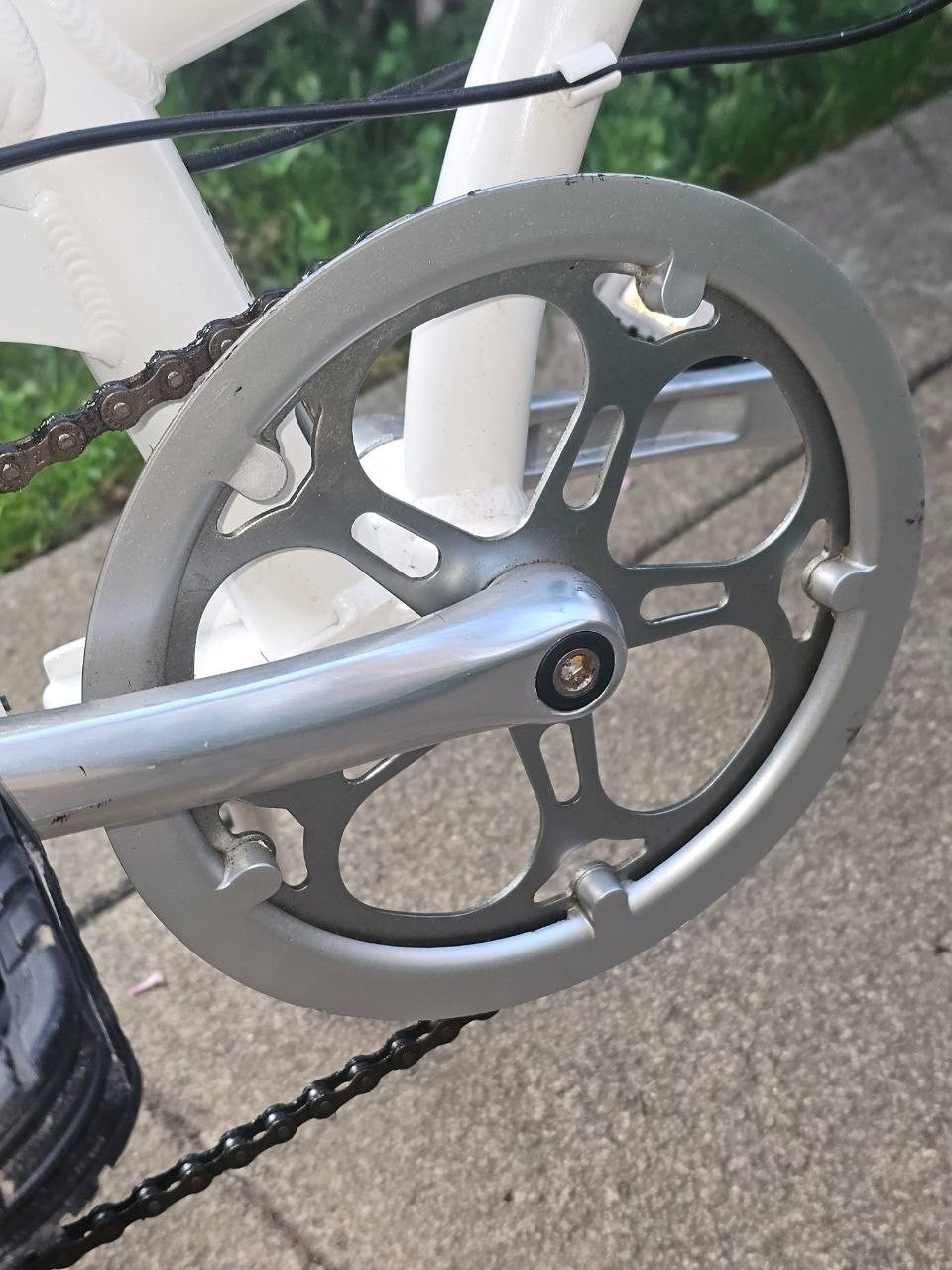Bickerton Junction 1607 Foldable Bike White 20 Inch Wheels perfect condition