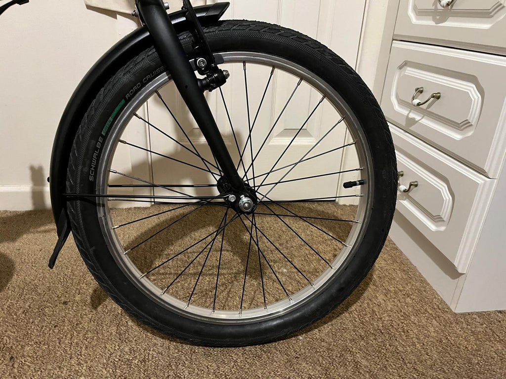 Decathlon Folding Bike btwin 500 Blue