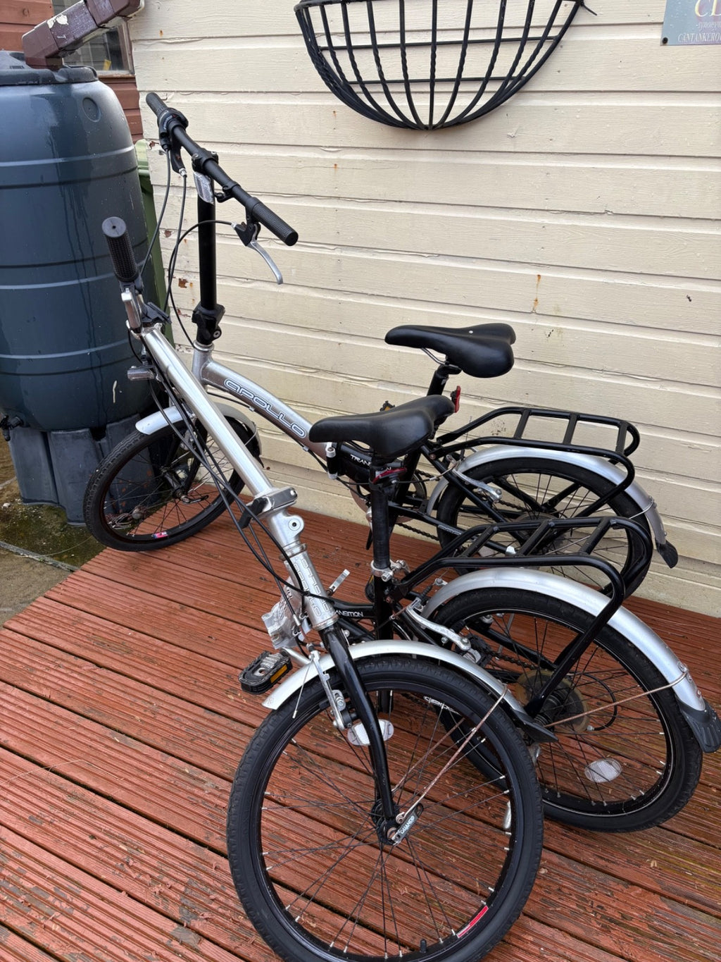 2 Apollo Transition lightweight Folding Bikes good condition